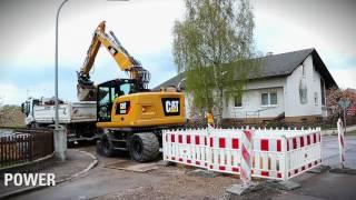 Cat® M315F & M317F Compact Radius Wheeled Excavators Demo