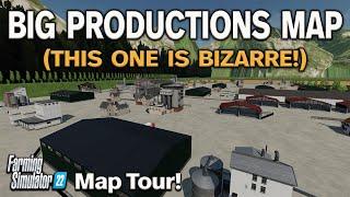 CONTROVERSIAL OPINION!! “BIG PRODUCTIONS MAP” FS22 MAP TOUR! | NEW MOD MAP! (Review) PS5.