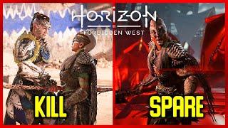 Kill vs Spare Regalla - Horizon Forbidden West [PS5 4K60]