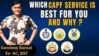 Which CAPF Service is Best for You? | Detailed Guide on Choosing the Right Force | Team Nishtha