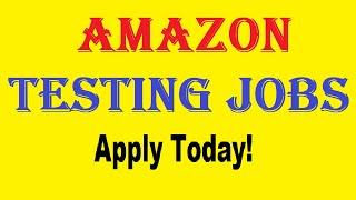 amazon testing jobs (both manual and automation testing) | testingshala