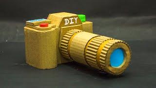 Cardboard DSLR Camera | School Projects | Cardboard Crafts