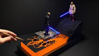 High Ground Diorama | Glowing Lava Resin Art *100K Special!!*