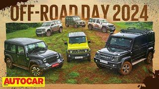 Off-Road Day 2024 ft. Thar Roxx, Gurkha 5 Door, Jimny, G-Class, Defender & Wrangler | Autocar India