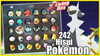Cómo Capturar los 242 Pokémon De Hisui en Leyendas Arceus - Full Living Dex