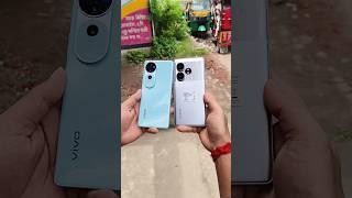 Vivo V40 Pro 5g Vs Realme GT 6 5g  || Camera And Zoom test  #vivo #realme #shortvideo