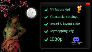 My BGMI Bluestacks full settings : Mouse DPI  & Sensitivity #bluestacks #bgmi