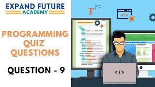 Programming Quiz Questions - Q9 -  Expand Future Academy #Shorts #Programming