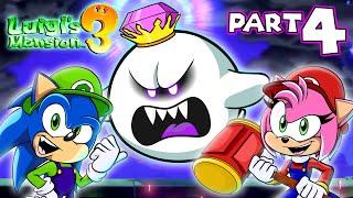  King Boo ENDGAME! - Sonic and Amy Play Luigi's Mansion 3 (FINALE)