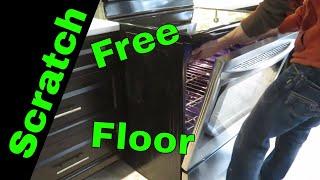 How to Move Heavy Appliances without Scratching Floor - Spring Cleaning