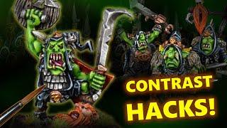 Contrast Hacks! Painting Night Goblin Bosses for Warhammer The Old World | Gloomspite Gitz