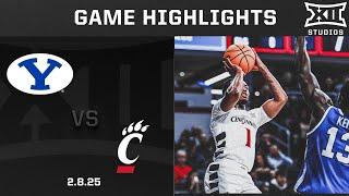 BYU vs. Cincinnati Game Highlights | 2024-25 Big 12 Men's Basketball