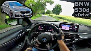 2021 BMW 530d xDrive | POV test drive | #DrivingCars