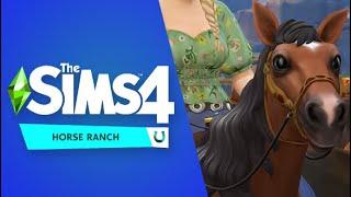 Jordan Learns How To Ride A Horse | The Sims 4 Horse Ranch 