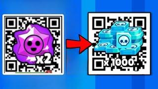 FREE!  x15 RANDOM GIFTS  FREE GEMS | BRAWL STAR QR CODE 2024 | BRAWL STARS QR NEW UPDATE