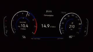 0-Top speed 2022 VW T-Cross 1.0 TSI DSG 81 KW (110 PS)