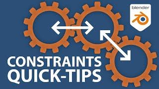 Useful Constraint Tricks in Blender | Quick Tips