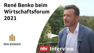 Interview NTV  - René Benko beim Wirtschaftsforum NEU DENKEN