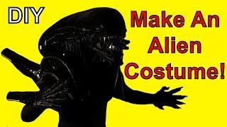 MAKE AN ALIEN COSTUME! - How to Make a Xenomorph