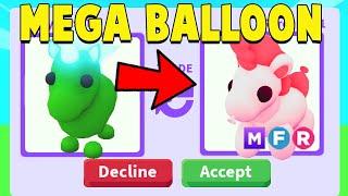 Trading for MEGA BALLOON UNICORN in Adopt Me!