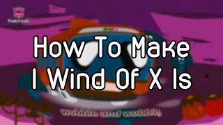 How To Make I Wind Of X Is