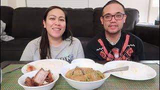 FILIPINO FOOD MUKBANG | KARE KARE, LECHON KAWALI & LUMPIA