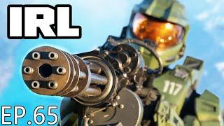 Master Chief Shoots A REAL MINIGUN (World's Fastest Machine Gun) | Living With Chief Ep.65