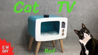 Cat Tv Bed