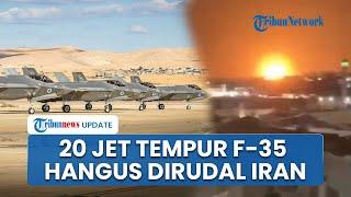 180 Rudal Balistik Iran Hancurkan Pangkalan Militer Nevatim Israel, Seluruh Jet Tempur F-35 Hangus!