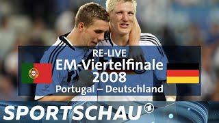 Podolski und Schweinsteiger im Viertelfinale der EM 2008 gegen Portugal | Sportschau