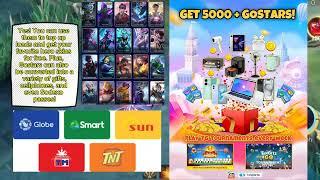 Super Big Gostars Prize in Tongits Tournament | Can be swap to load and load exchange to mlbb dias