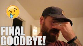 THE FINAL GOODBYE TO OUR FIRST FAMILY HOME! (*DAD GETS EMOTIONAL!*) | OUR MOVING EXPERIENCE (*RAW*)