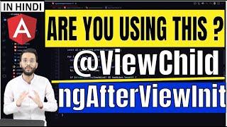 59. Component lifecycle: ngAfterViewInit & @ViewChild | Angular In Depth (Hindi)