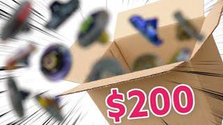 SUPER RARE FINDS!!! | $200 Mystery Box Unboxing! | Beyblade Metal Fight/Fusion Mystery Box