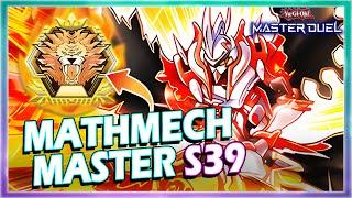 MATHMECH MASTER RANK IN SEASON 39 IN YUGIOH MASTER DUEL