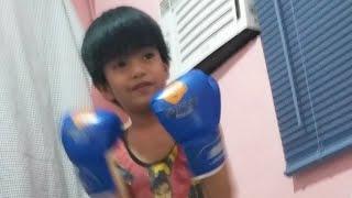 batang boxer at magaling kumanta(cosmot) | ga lbtv