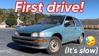 daihatsu charade first drive and review