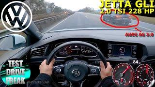 2020 Volkswagen Jetta GLI S 2.0 TSI 228 HP TOP SPEED AUTOBAHN DRIVE POV