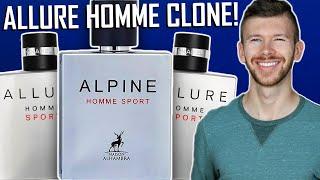 Lattafa Alpine Homme Sport Review - Chanel Allure Homme Sport For $20