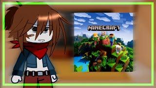 •|Personagens de Roblox reagindo a Minecraft•|gacha club•|