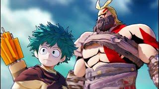 Deku and All Might Become Gods of War! (mha vr)