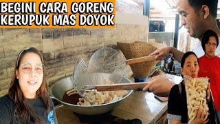 TUTORIAL PENGGORENGAN KRUPUK MAS DOYOK DEMAK‼️