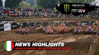 News Highlights | Monster Energy FIM Motocross of Nations 2021 | Italy #Motocross