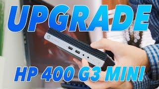 HP Prodesk 400 G3 Mini UPGRADE SSD RAM NVME Guide ⏮️