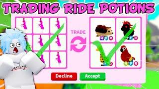 Trading RIDE POTIONS ONLY In Adopt Me! (Roblox) How to get RIDE POTIONS