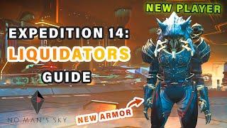 How to Complete Expedition 14: Liquidators | Full Beginner Guide ► No Man's Sky