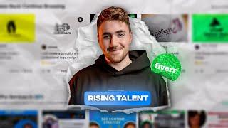 How I Became Rising Talent on Fiverr in 1 Week