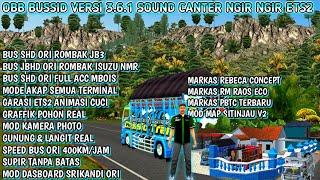 OBB BUSSID V3.6.1 SOUND CANTER NGIR NGIR ETS2‼️OBB BUSSID TERBARU‼️BUS SIMULATOR INDONESIA