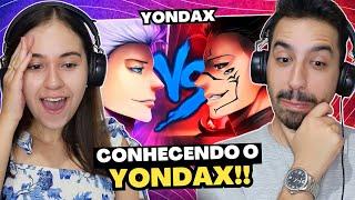 QUAL O MAIS FORTE? Reagimos a Gojo VS. Sukuna: Expansão de Domínio | Yondax | React em Casal