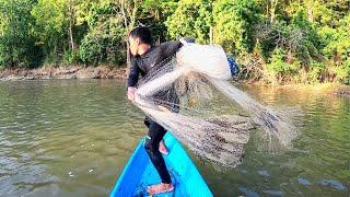 A FISHING ADVENTURE AFTER A BIG FLOOD.‼️ Amazing fishing Nets